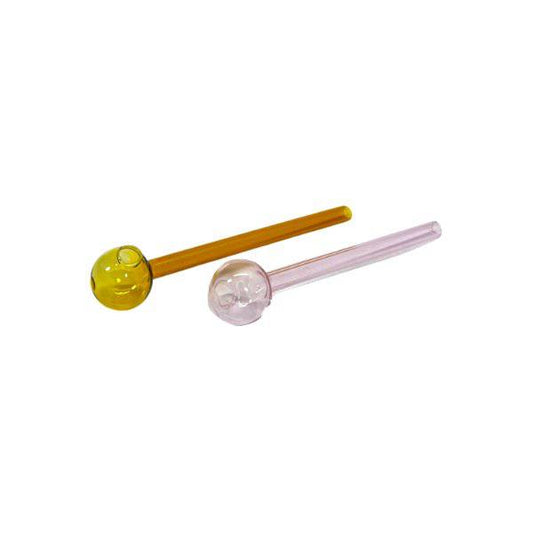 10 X Globe Shape Smoking Glass Pipe 15cm - BL132 - GS1054 - Buy Terpenes UK