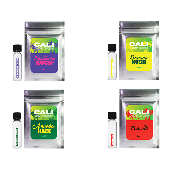 CALI TERPENES Premium USA Grown Terpene Extracts - 2ml - Buy Terpenes UK